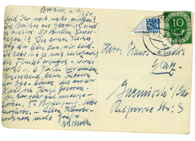 Referenz Brief Landhaus Hoariger